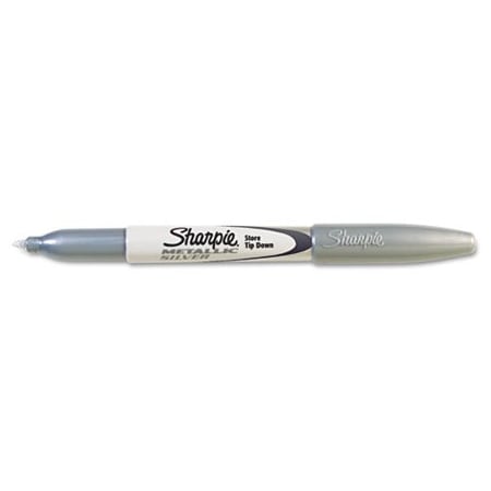 Bsc Preferred Sharpie Metallic Marker - Silver, 12PK BUY00038687